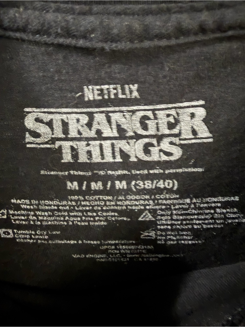 Stranger Things Medium Tee - Picture 3 of 3